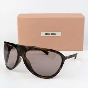 NEW Miu Miu MUA01S RUNWAY 11Z06I Havana Light Purple Sunglasses